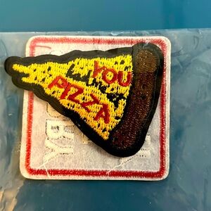 NWT 2 IRON ON PATCHES 🍕​
